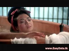 ตัดจากฉากหนังโป๊จีนฮองกงแนวโบราณ คุณหนูช่วยตัวเอง โดนคนตัดไม้ขืนใจในอางอาบน้ำอย่างเมามัน